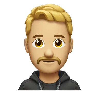 Craneo con piel sticker