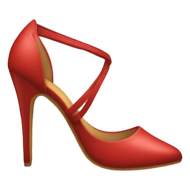 Red shoes sticker