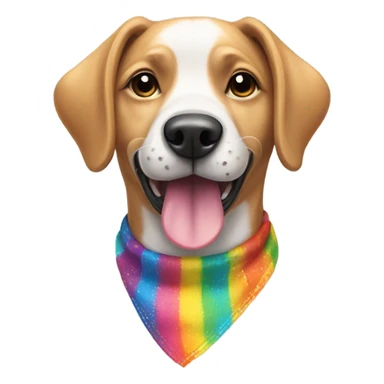 gay dog  sticker