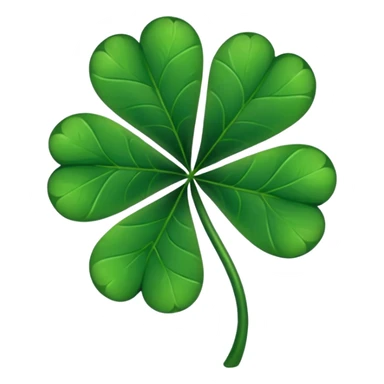 Un Trébol de 5 hojas Black clover sticker