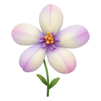 Flower sticker