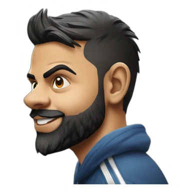 Dj Virat Kohli sticker