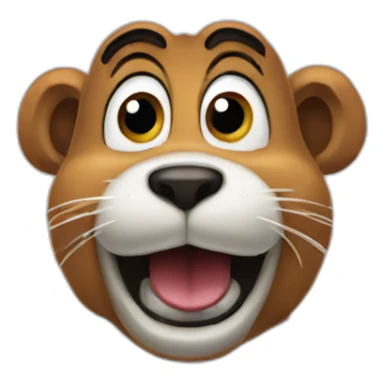 Goofy go gopher sticker