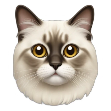 birman cat sticker