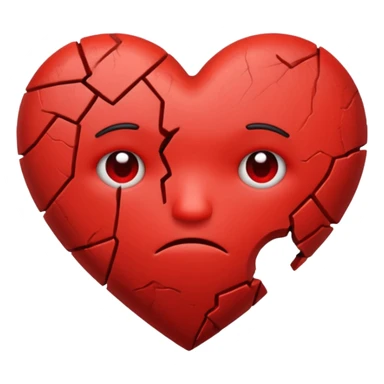 قلب ناراحت sticker