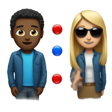 red pill blue pill sticker