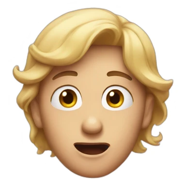 amazed person sticker