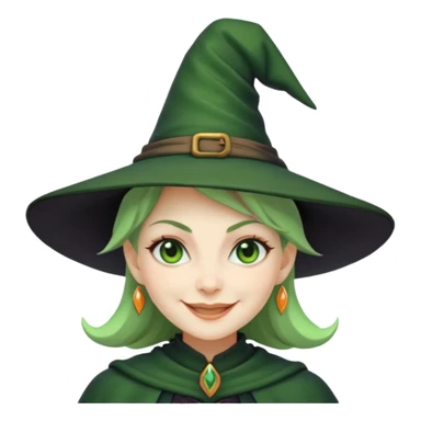 Witch Emoji sticker