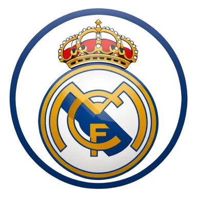 Real madrid logo sticker