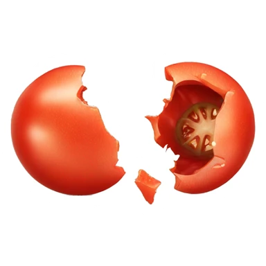 Smashed tomato  sticker