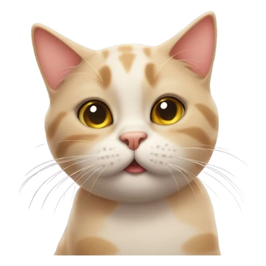 Cat blowing a kiss sticker