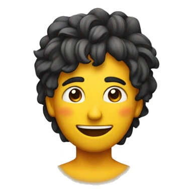 El sol diciéndole te amo a la luna  sticker