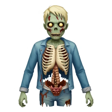 Faça um zumbi sticker