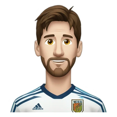 Lionel Messi world cup sticker