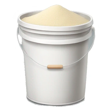 Container of flour  sticker