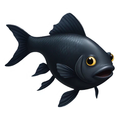 black fish sticker