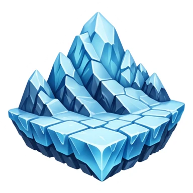 Glacier Forming sticker