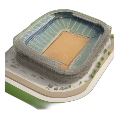 Sports ground facility under construction sticker