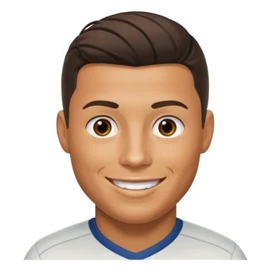 Ronaldo 2008 smiling  sticker