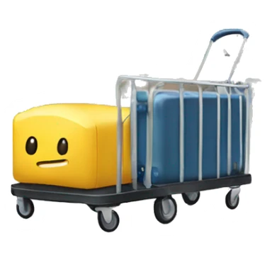 hotel trolley sticker