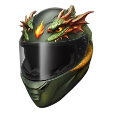 dragon motorcycle helmet sticker