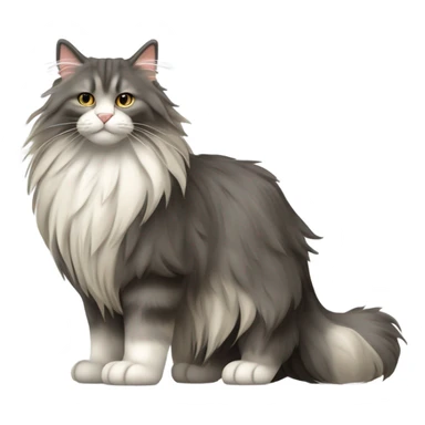 norwegian forest cat sticker