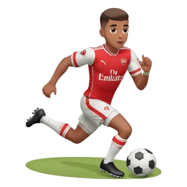 Football player playing for Arsenal FC named Killian sticker