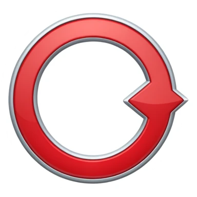 Prompt 15: "Is your backup plan."
Graphic: 🔄 Refresh/loop arrows icon (white with red highlights).
Animation: Arrows rotate smoothly.
Background: Transparent. sticker