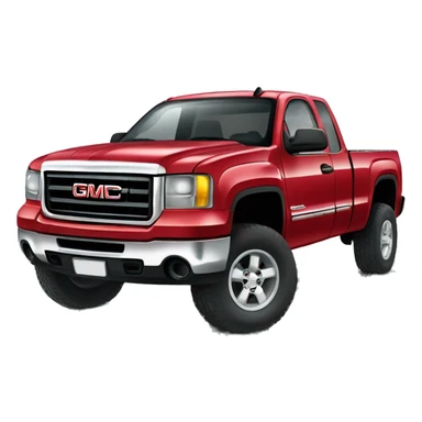Lifted gmc sierra 2007 sticker