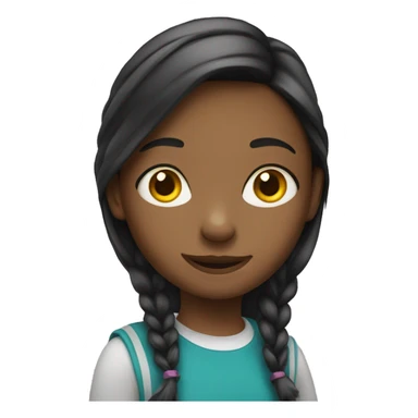 Third grade girl from USA sticker