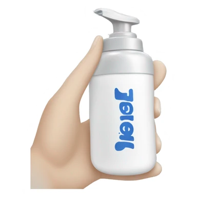 cerave washing foam bottle sticker