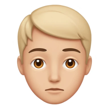 Glancing sideways sticker