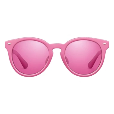 pink sunglasses, fashionable pink frame sunglasses with pink lenses sticker