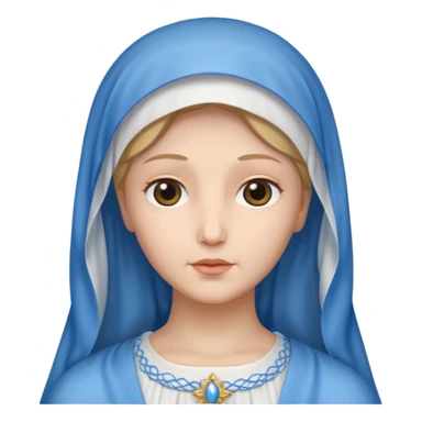 Virgem maria sticker