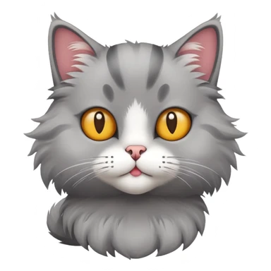 Cat with question mark ? sticker