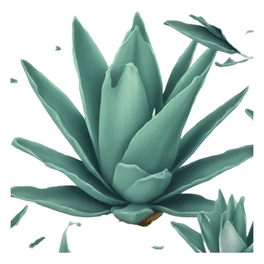 Blue agave sticker