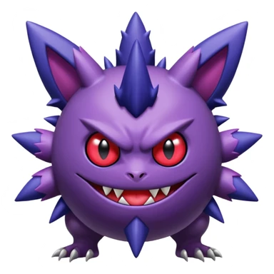 Venonat-Gengar-Genesect-Sableye-Noibat-fusion sticker