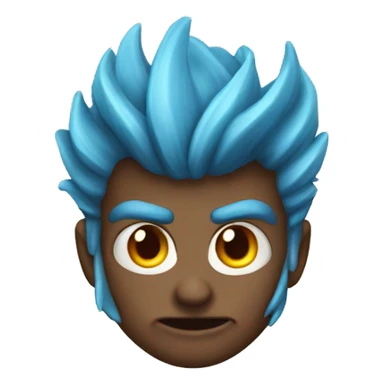 Diablito azul sticker