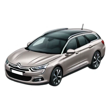 citroen C5 combi car sticker