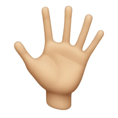 messed up hand sticker