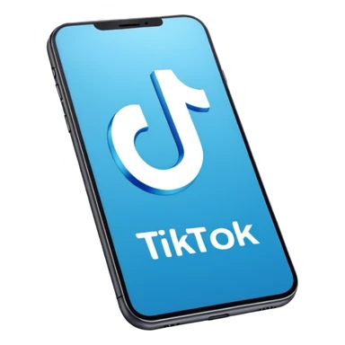 Tiktok blue tick sticker