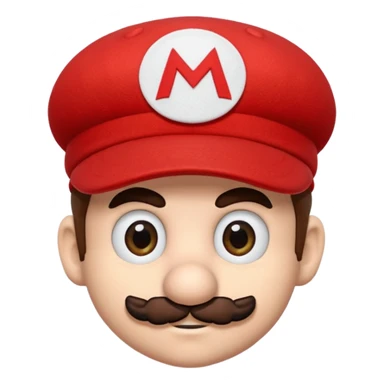 GORRA DE SUPER MARIO sticker