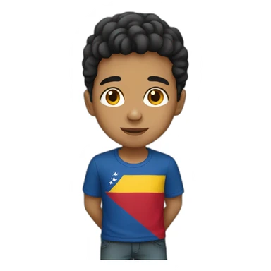 Venezuelan boy sticker