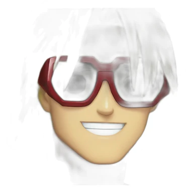 gurren-lagann-sun-glasses sticker