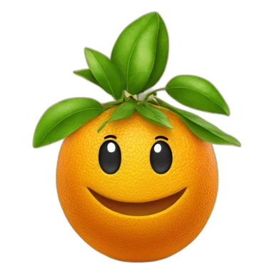 Une banaorange sticker