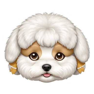 bichon sticker