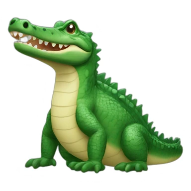 Mini crocodile  sticker