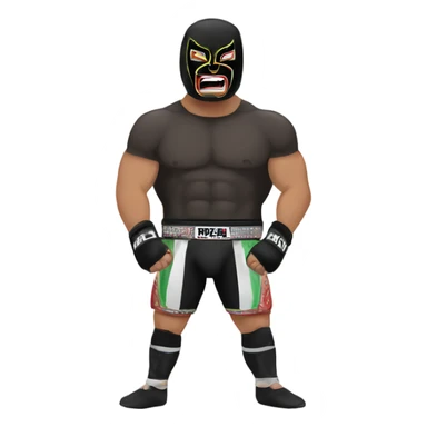 Luchador de mma sticker