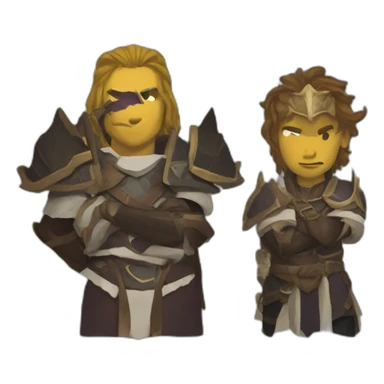 Loch King and tirion sticker