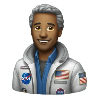 nasa rocket scientist sticker